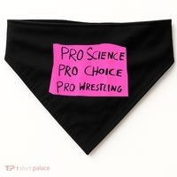 Pro Science Pro Choice Pro Wrestling USA-Made Doggie Bandana thumb 0