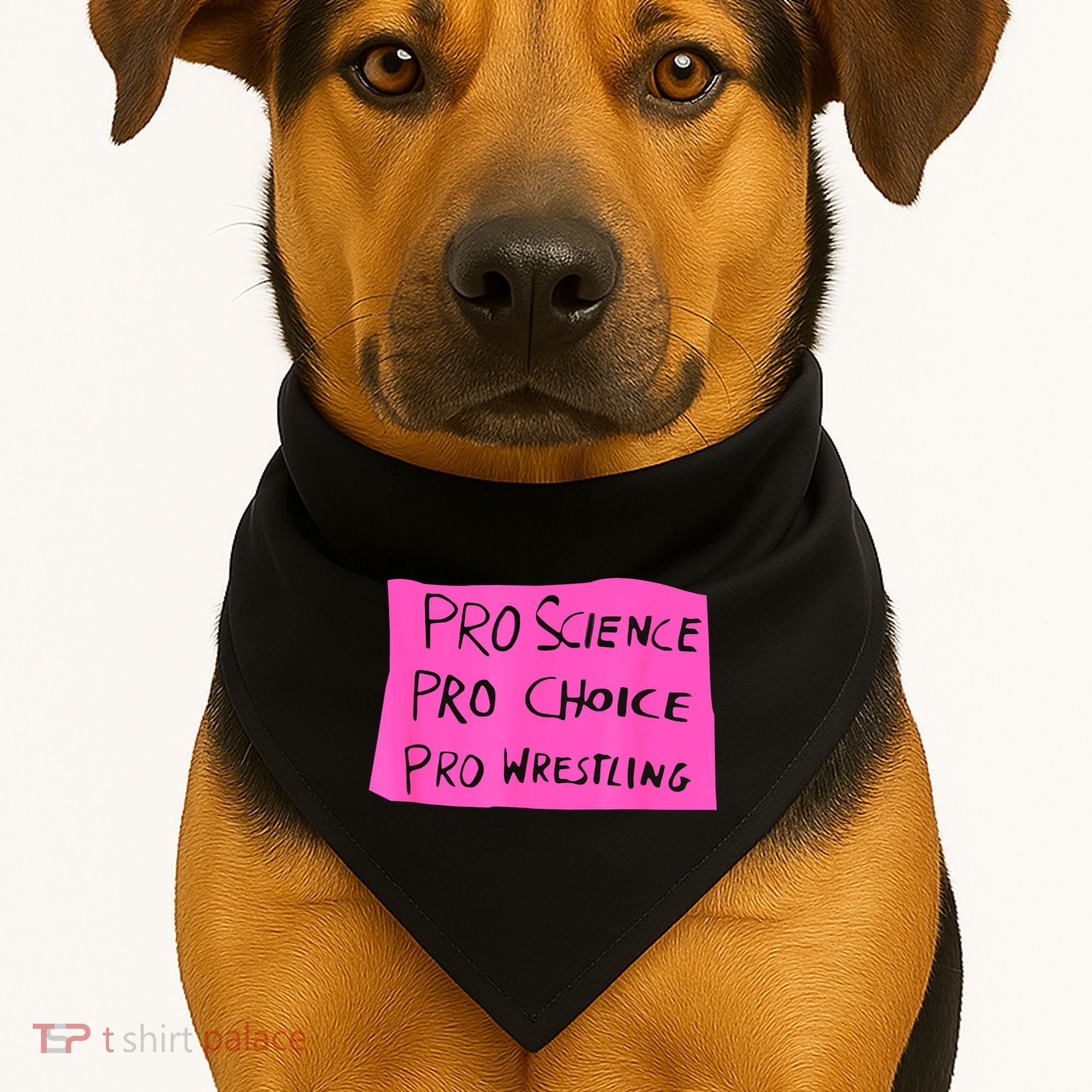 Pro Science Pro Choice Pro Wrestling USA-Made Doggie Bandana