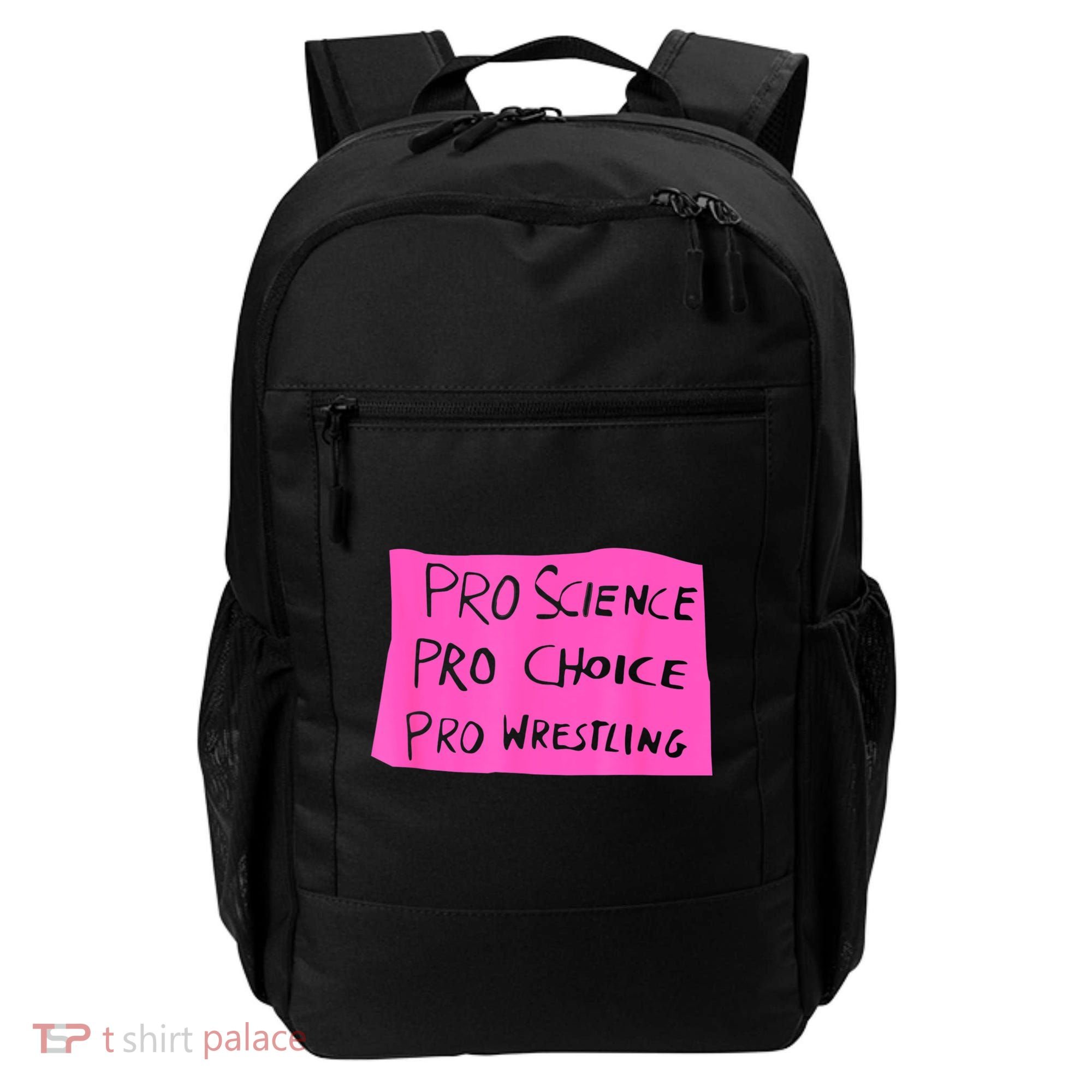 Pro Science Pro Choice Pro Wrestling Backpack
