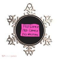 Pro Science Pro Choice Pro Wrestling Ornament thumb 0