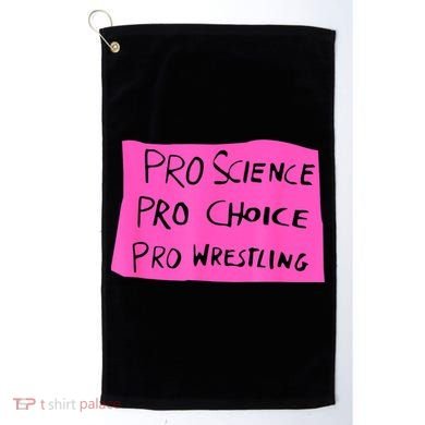Pro Science Pro Choice Pro Wrestling Golf Towel