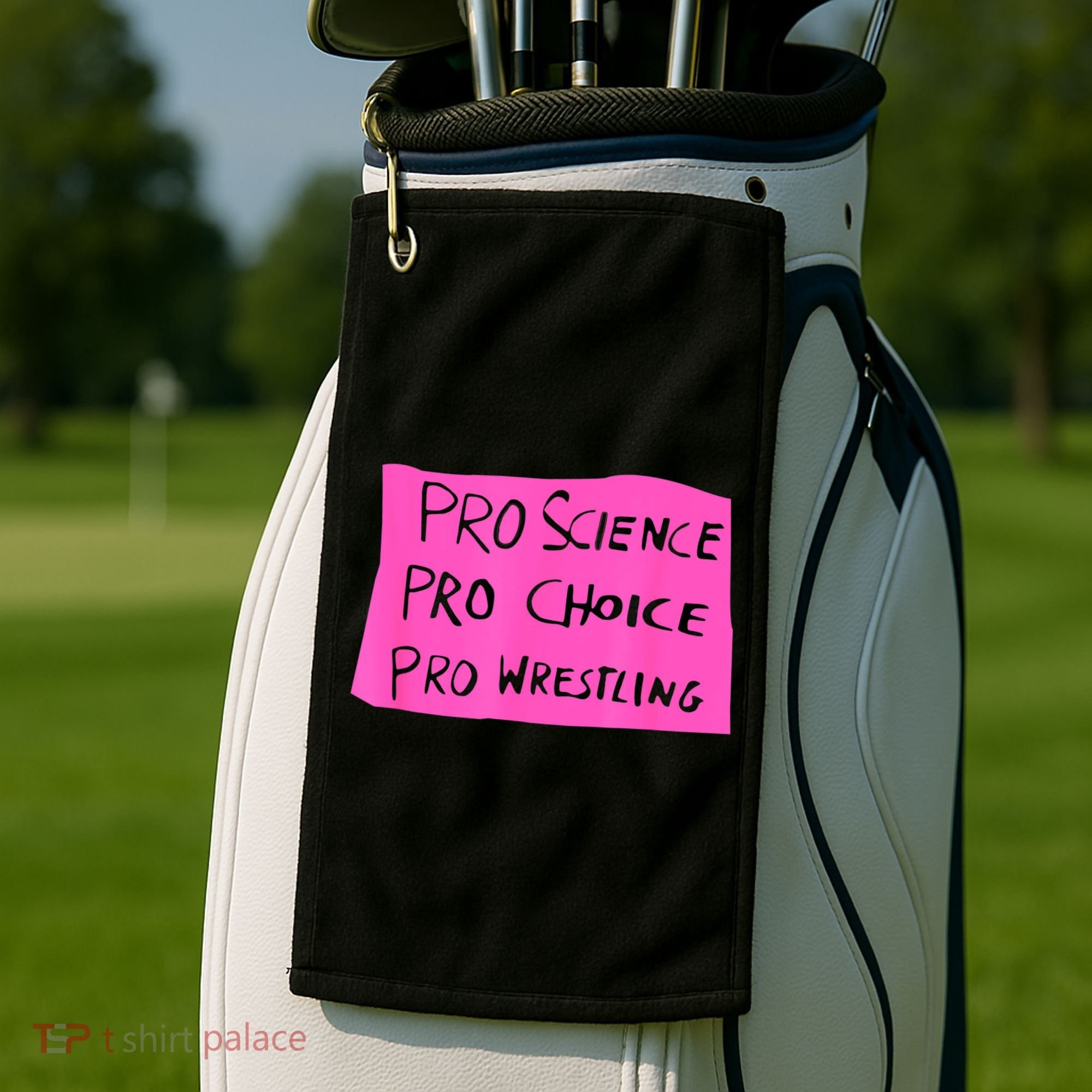Pro Science Pro Choice Pro Wrestling Golf Towel