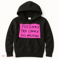 Pro Science Pro Choice Pro Wrestling Kids Hoodie thumb 0