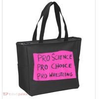 Pro Science Pro Choice Pro Wrestling Tote Bag thumb 2