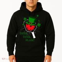 Pickleball St Patricks Day Leprechaun Dink Dink Slam Hoodie thumb 2