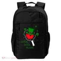 Pickleball St Patricks Day Leprechaun Dink Dink Slam Backpack thumb 0