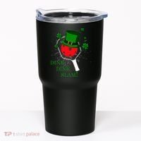 Pickleball St Patricks Day Leprechaun Dink Dink Slam Tumbler thumb 0