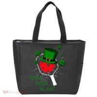 Pickleball St Patricks Day Leprechaun Dink Dink Slam Tote Bag thumb 0