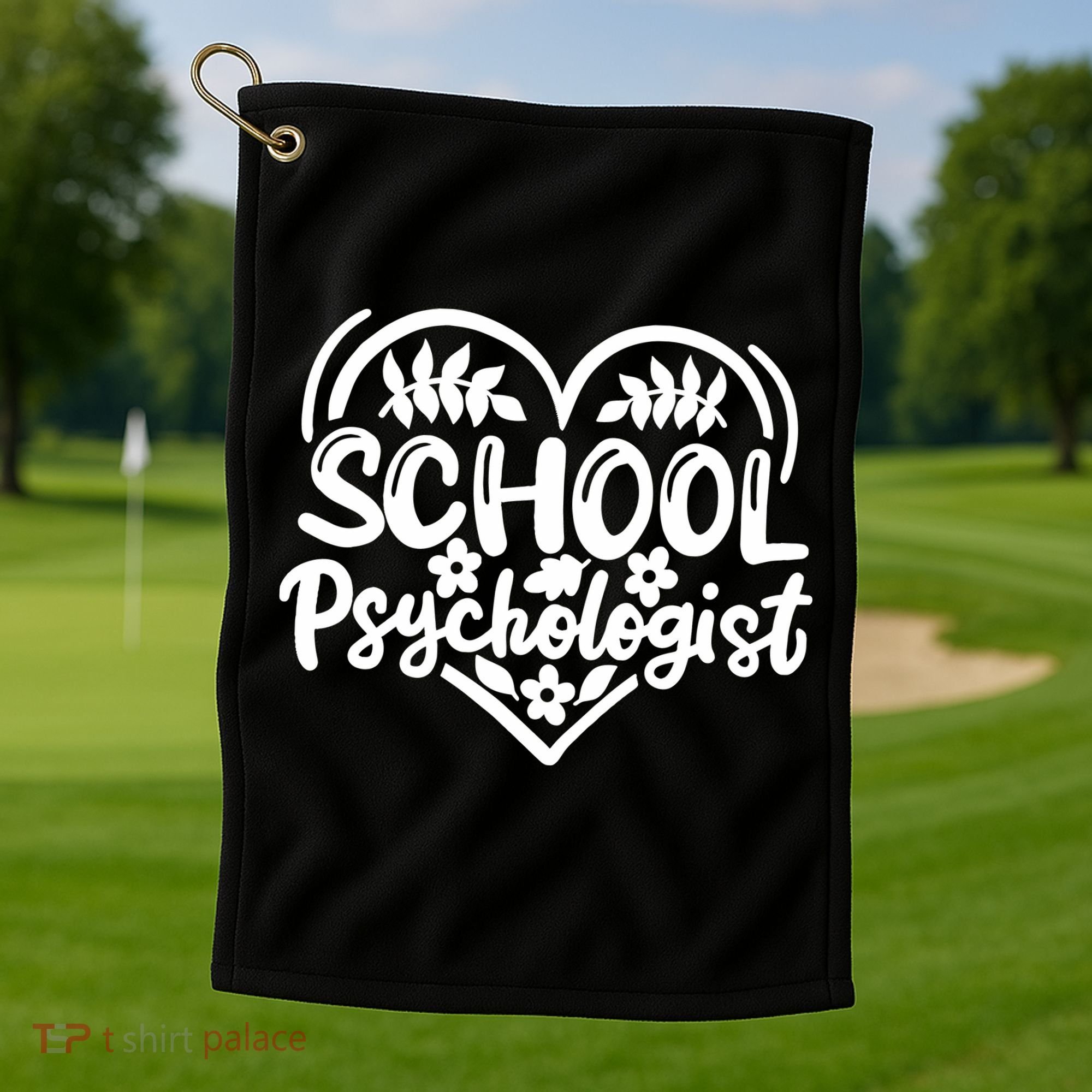 Psychologist School Psychologist Counselor Golf Towel