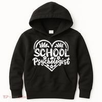Psychologist School Psychologist Counselor Kids Hoodie thumb 0