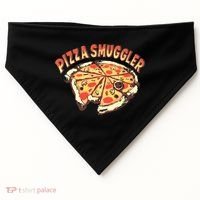 Pizza Smuggler Pizza Lovers USA-Made Doggie Bandana thumb 0