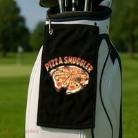 Pizza Smuggler Pizza Lovers Golf Towel thumb 2