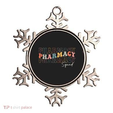 Pharmacy Squad Pharmacy Technician Retro Groovy Pharmacist Ornament