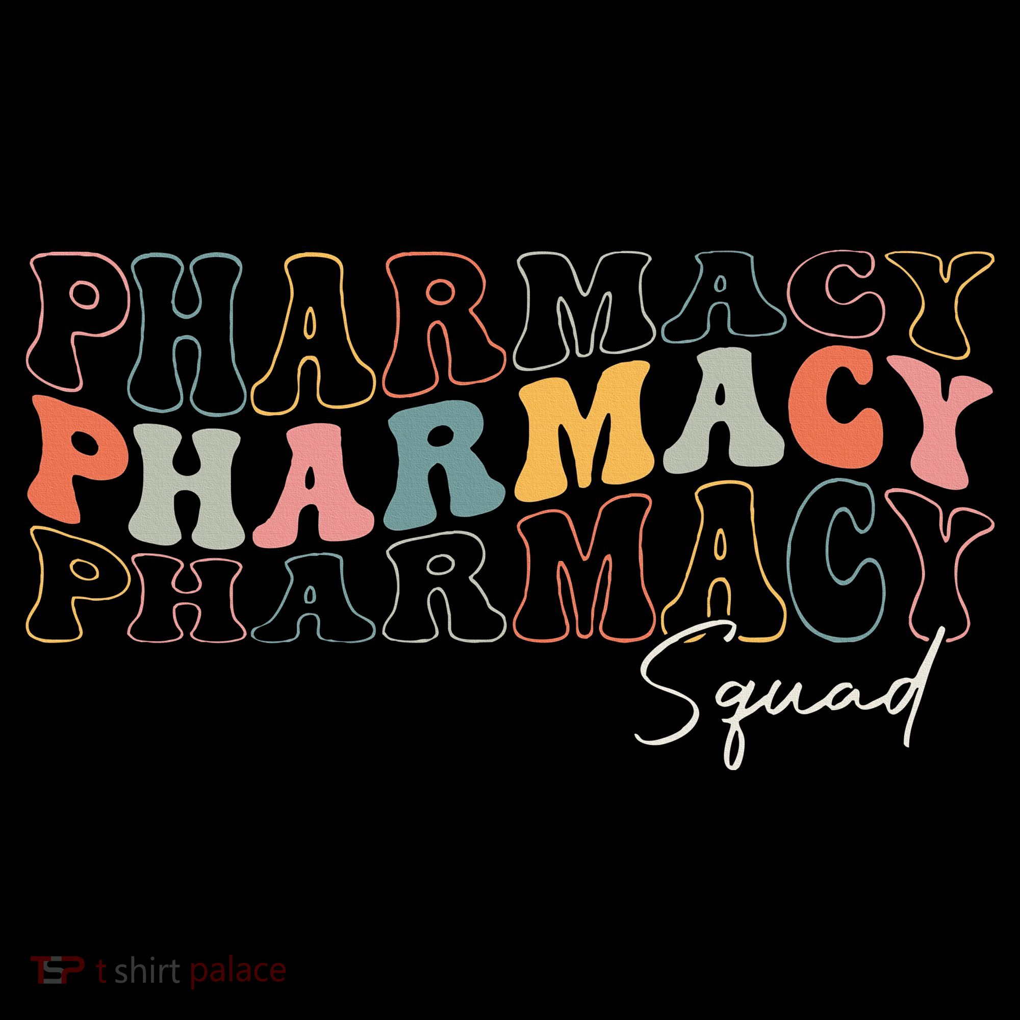 Pharmacy Squad Pharmacy Technician Retro Groovy Pharmacist Visor