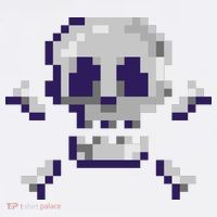 Pixelated Skull Sweatshirt thumb 3
