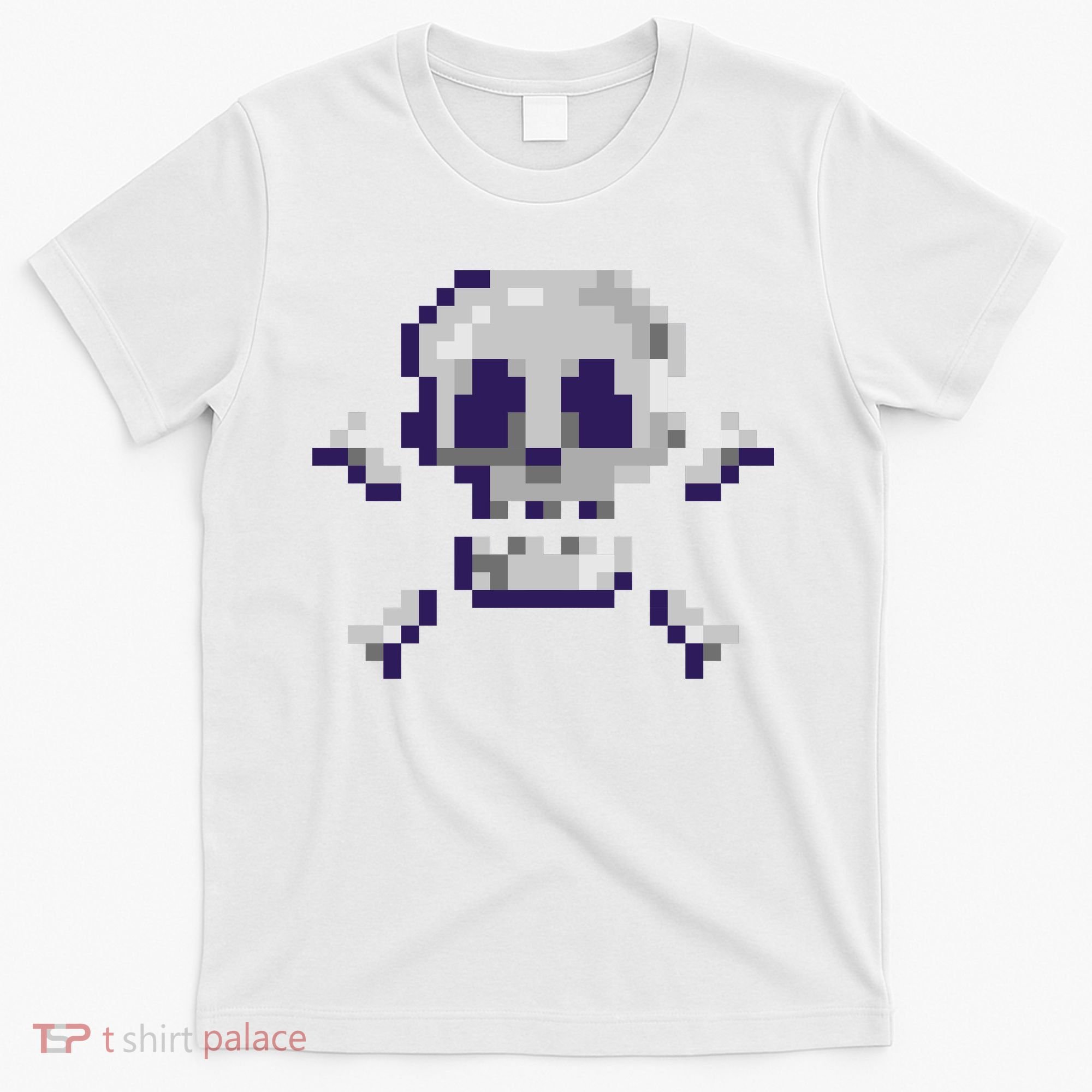 Pixelated Skull T-Shirt
