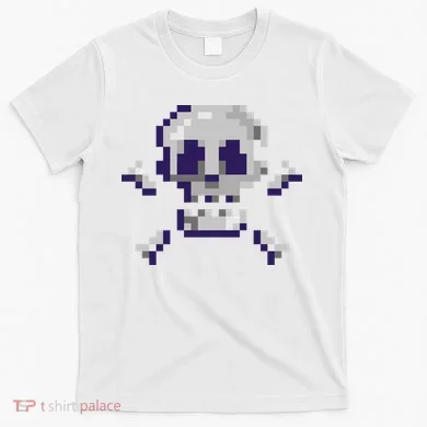 Pixelated Skull T-Shirt