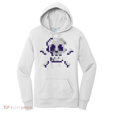 Pixelated Skull Women's Hoodie
