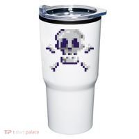 Pixelated Skull Tumbler thumb 0