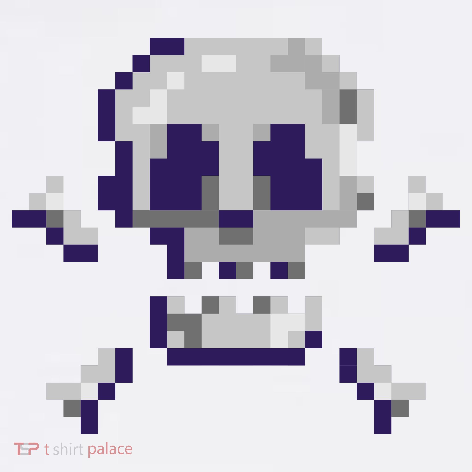 Pixelated Skull Tumbler