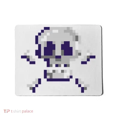 Pixelated Skull Mousepad