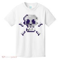 Pixelated Skull Kids T-Shirt thumb 0