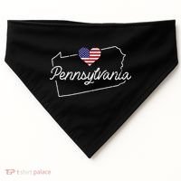 Pennsylvania State Pennsylvania USA-Made Doggie Bandana thumb 0