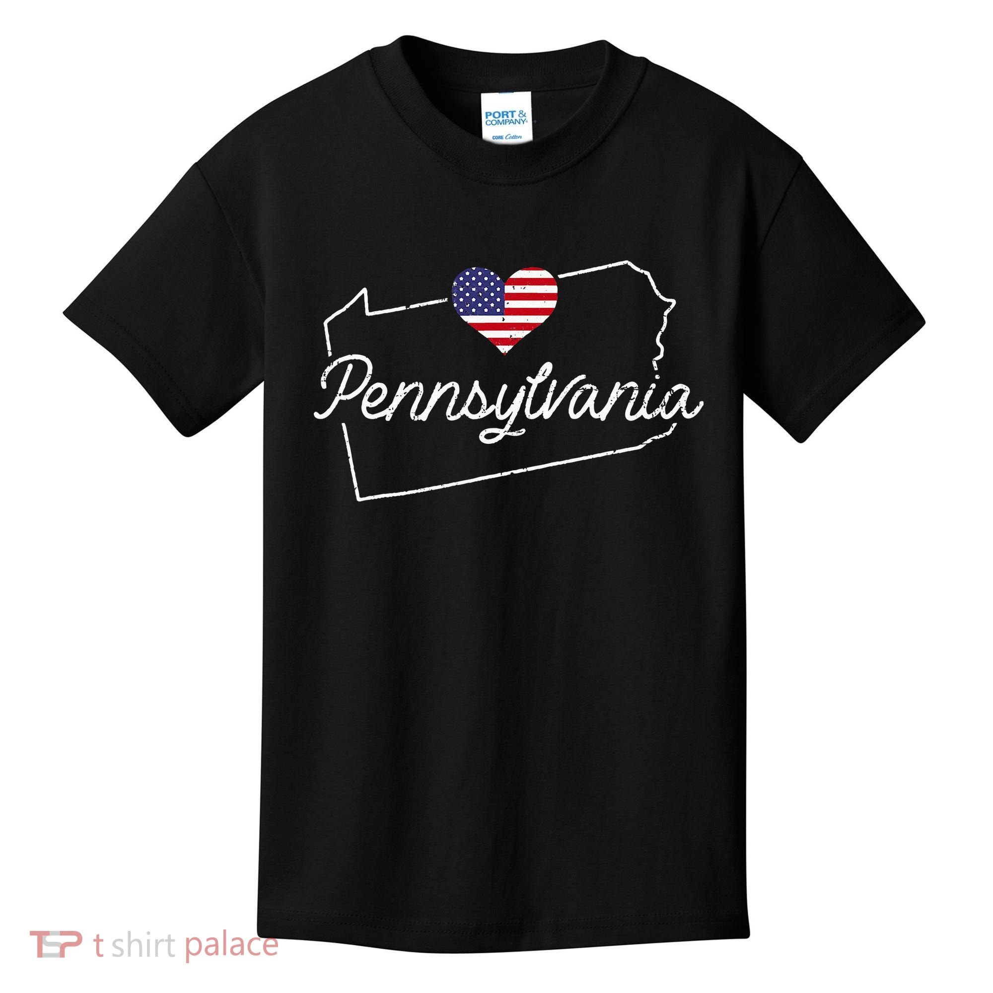 Pennsylvania State Pennsylvania Kids T-Shirt
