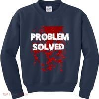 Problem Solved Kids Sweatshirt thumb 0