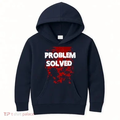 Problem Solved Kids Hoodie