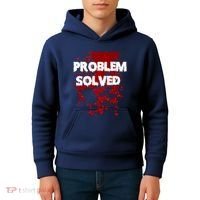 Problem Solved Kids Hoodie thumb 4