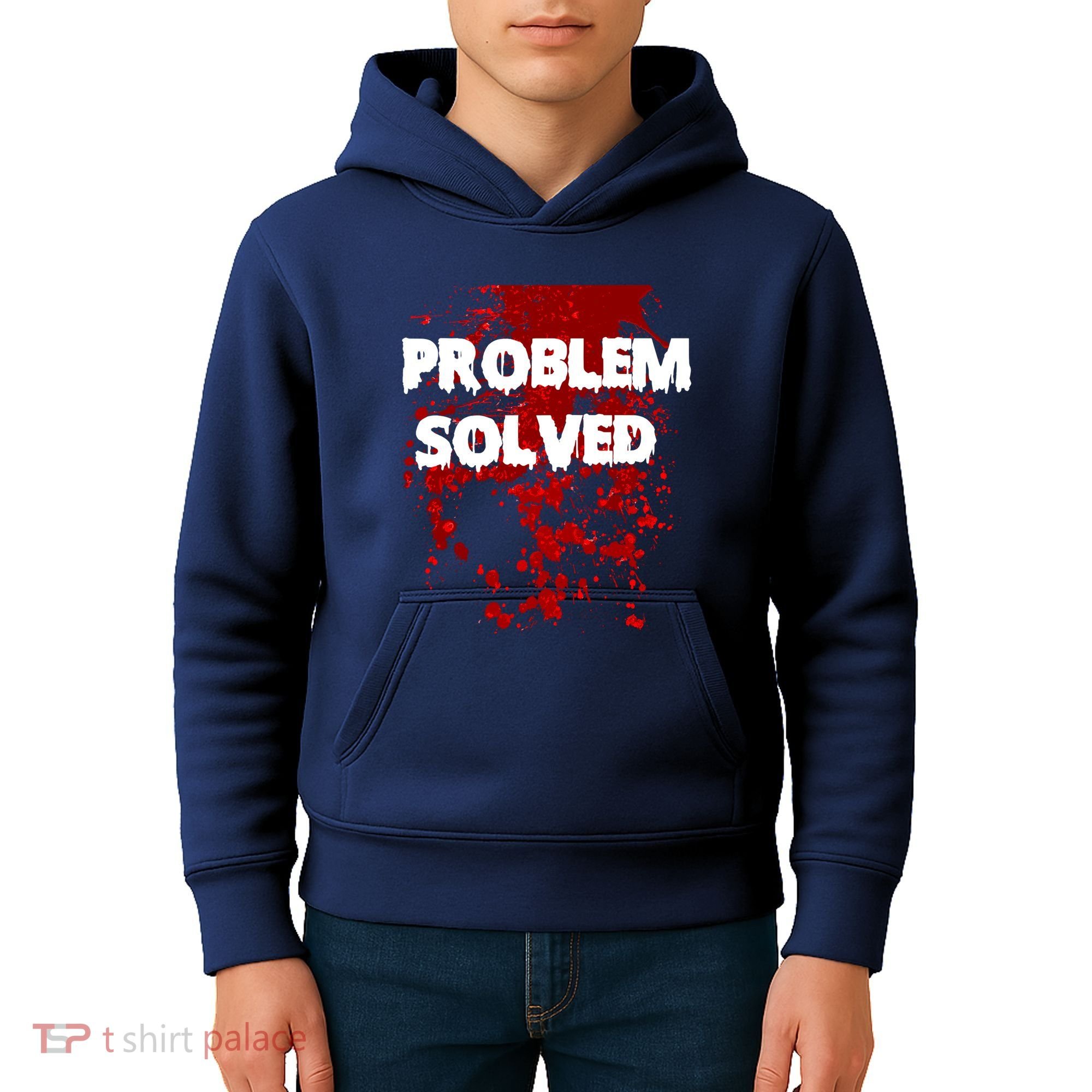 Problem Solved Kids Hoodie