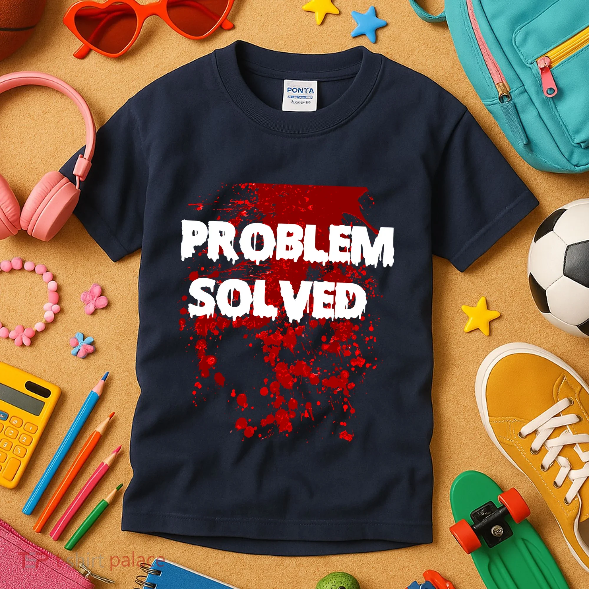Problem Solved Kids T-Shirt