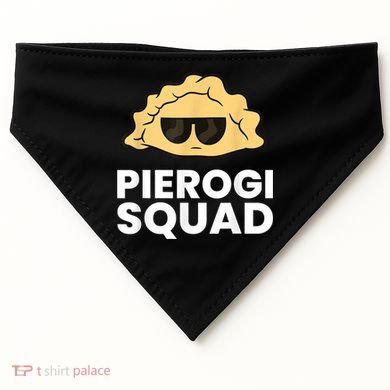 Pierogi Squad Poland Pierogi USA-Made Doggie Bandana