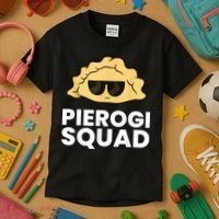 Pierogi Squad Poland Pierogi Kids T-Shirt thumb 3