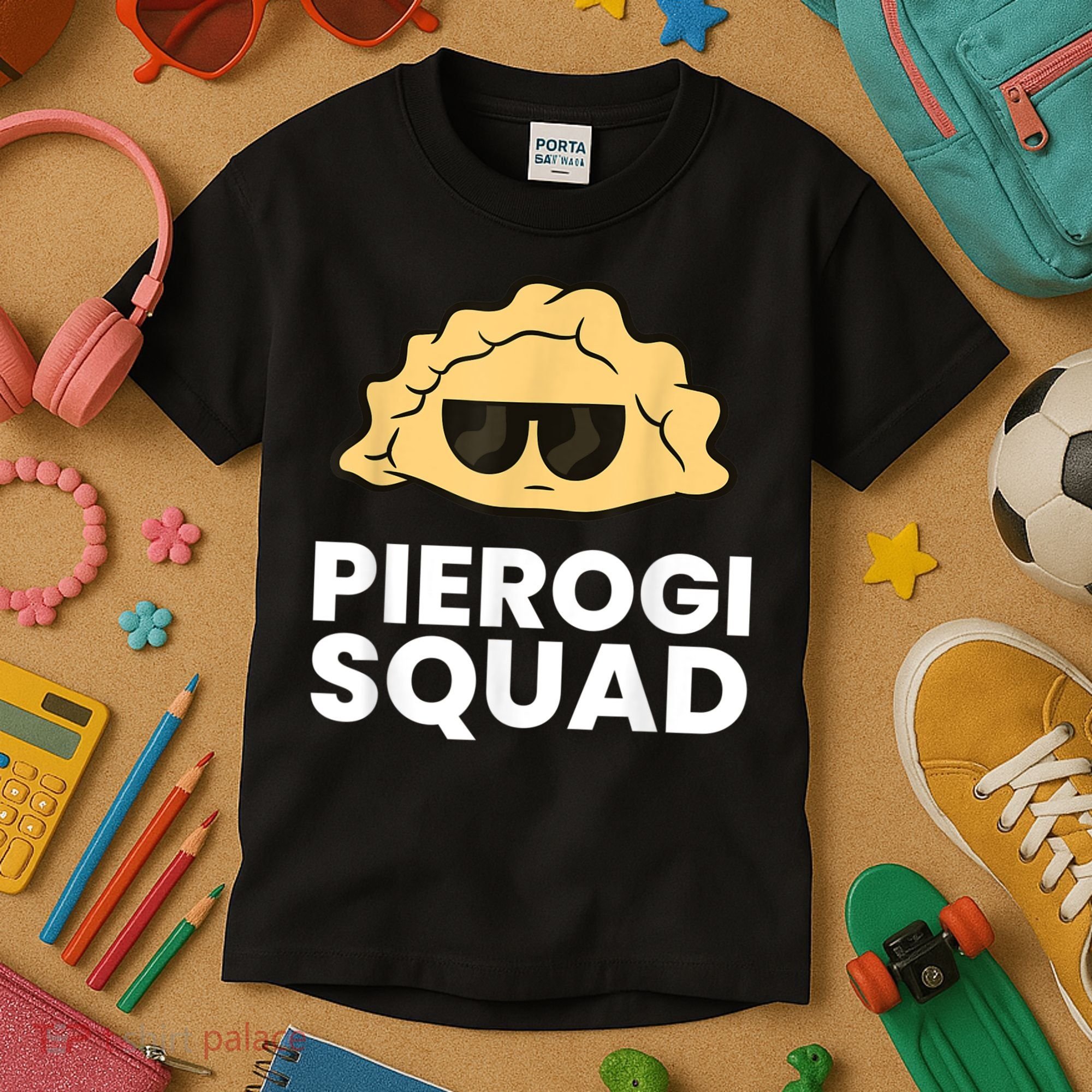 Pierogi Squad Poland Pierogi Kids T-Shirt