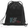 Programmer SQL Query Geek Database Coding Sweatshirt Cinch Pack Bag