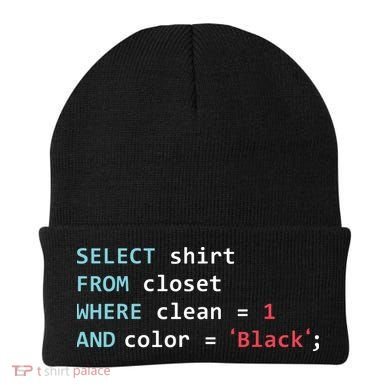 Programmer SQL Query Geek Database Coding Beanie