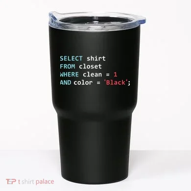 Programmer SQL Query Geek Database Coding Tumbler
