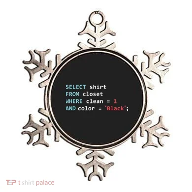 Programmer SQL Query Geek Database Coding Ornament