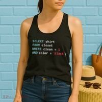 Programmer SQL Query Geek Database Coding Women's Tank Top thumb 2