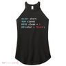 Programmer SQL Query Geek Database Coding Women's Perfect Tri Rocker Tank
