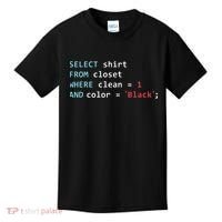 Programmer SQL Query Geek Database Coding Kids T-Shirt thumb 0