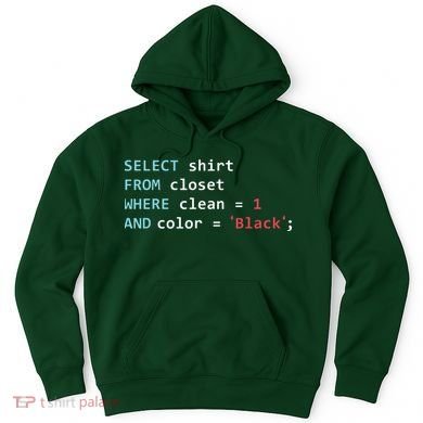 Programmer SQL Query Geek Database Coding Hoodie