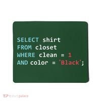 Programmer SQL Query Geek Database Coding Mousepad thumb 0