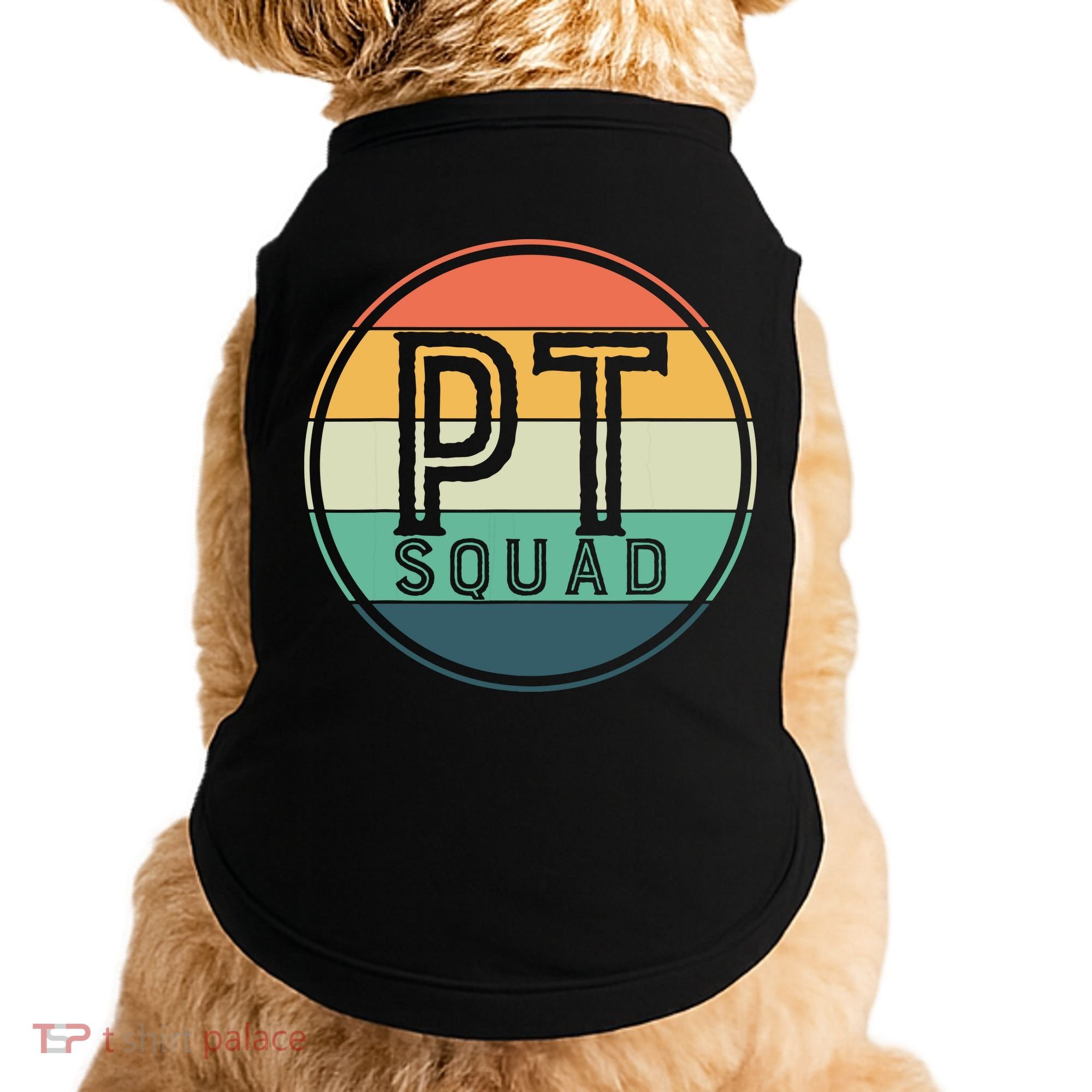 PT Squad Retro Physical Therapy Doggie Tank