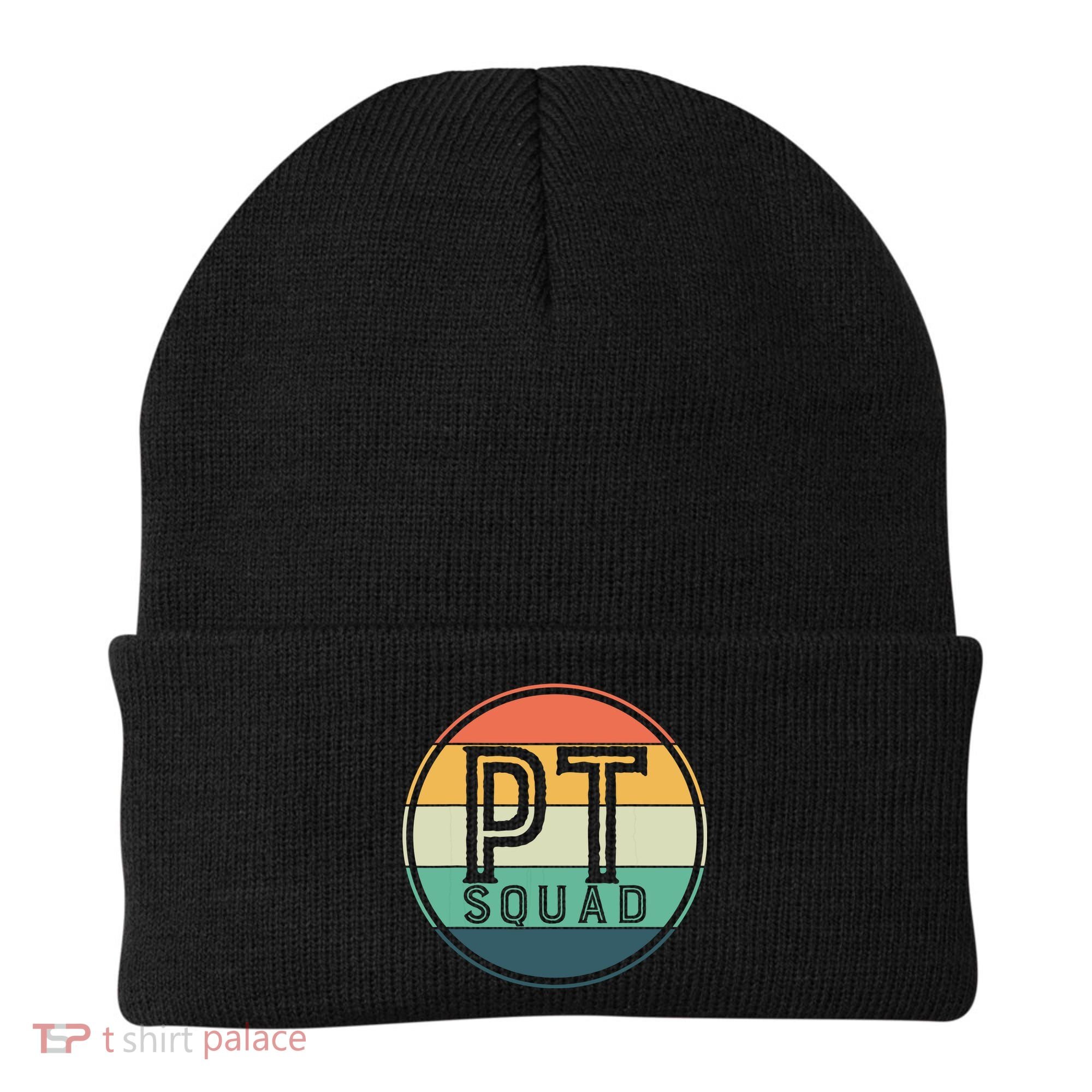 PT Squad Retro Physical Therapy Beanie