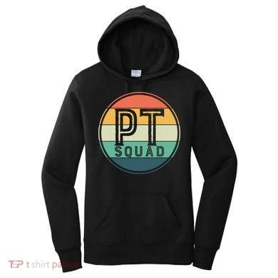 PT Squad Retro Physical Therapy Women's Hoodie