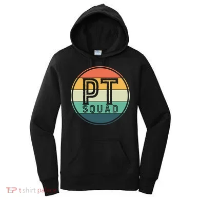 PT Squad Retro Physical Therapy Women's Hoodie