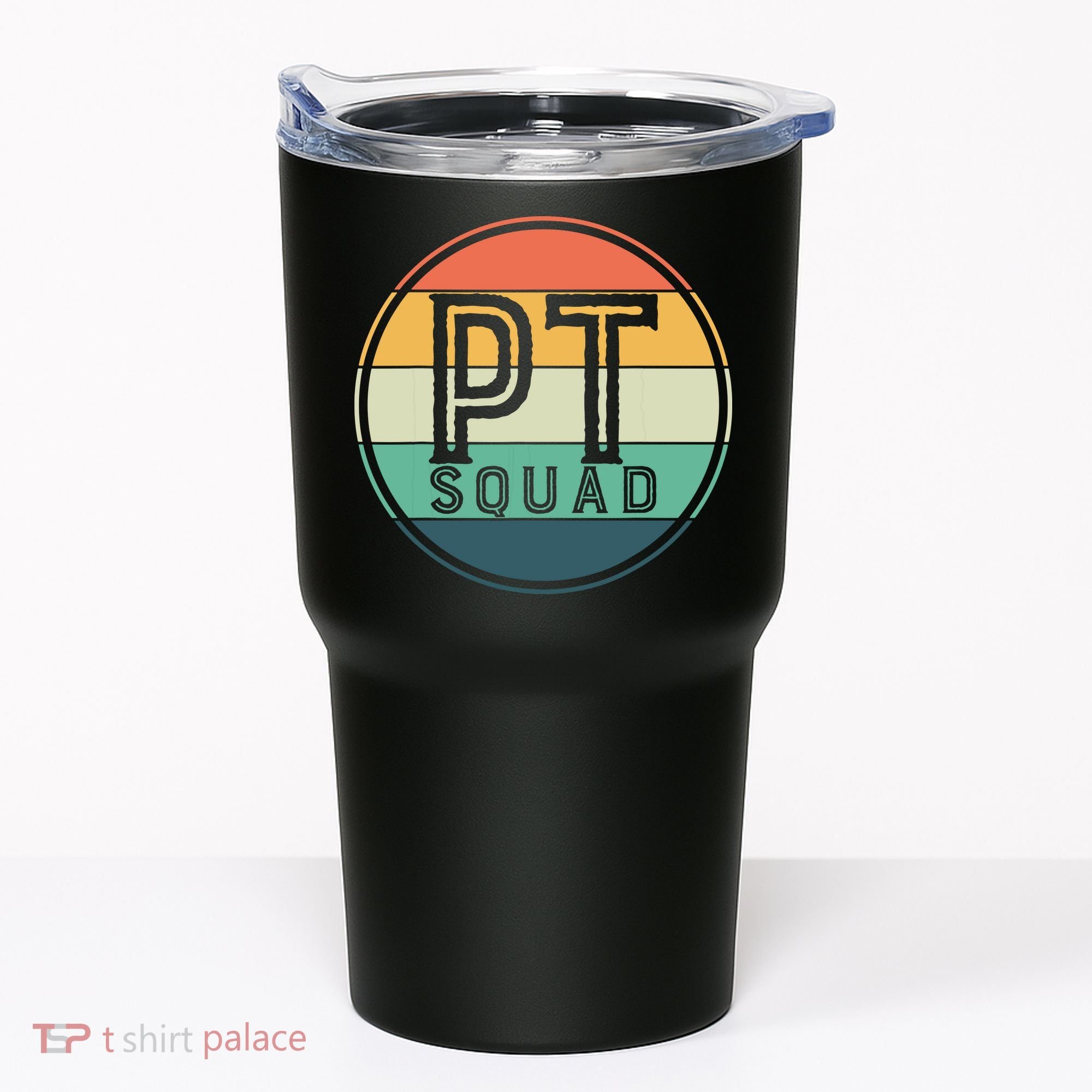 PT Squad Retro Physical Therapy Tumbler
